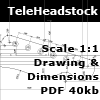 Tele Headstock Drawing